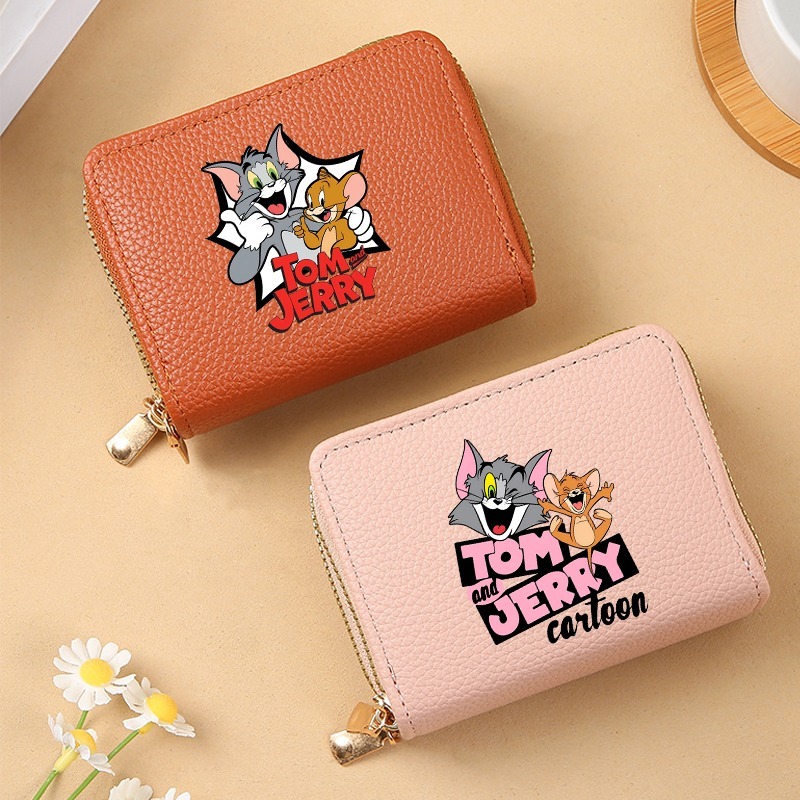 Women Bags Rack - Portfele na karty Tom i Jerry,
