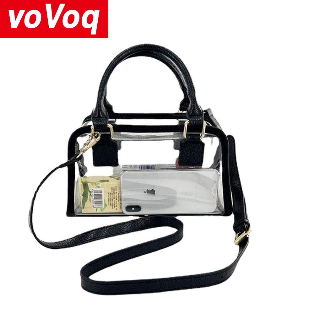 Women Bags Max - Przezroczysta torba Street Jelly Laser Symphony