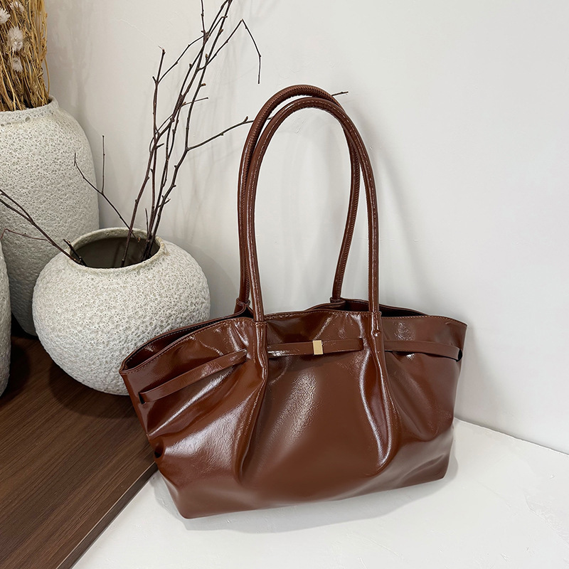 Women Bags For Airport - Modna, pojemna damska torba na ramię,