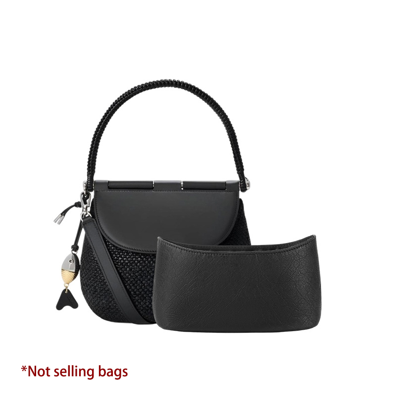 Women Bags For Women - Organizer z filcu na zamek błyskawiczny