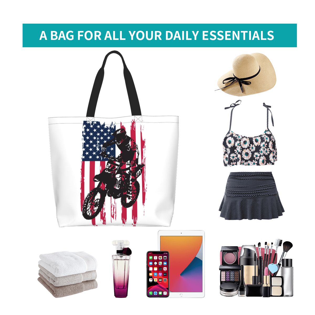 Torba na zakupy Dirt Bike Moto – Women Bags Usa recenzja i cena