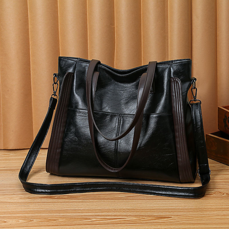 Nowe Duże Czarne Torby na Rami – Women Bags For Airport recenzja i cena
