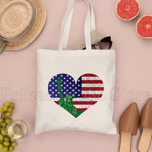 Torba na zakupy z płótna z mot – Women Bags Usa recenzja i cena