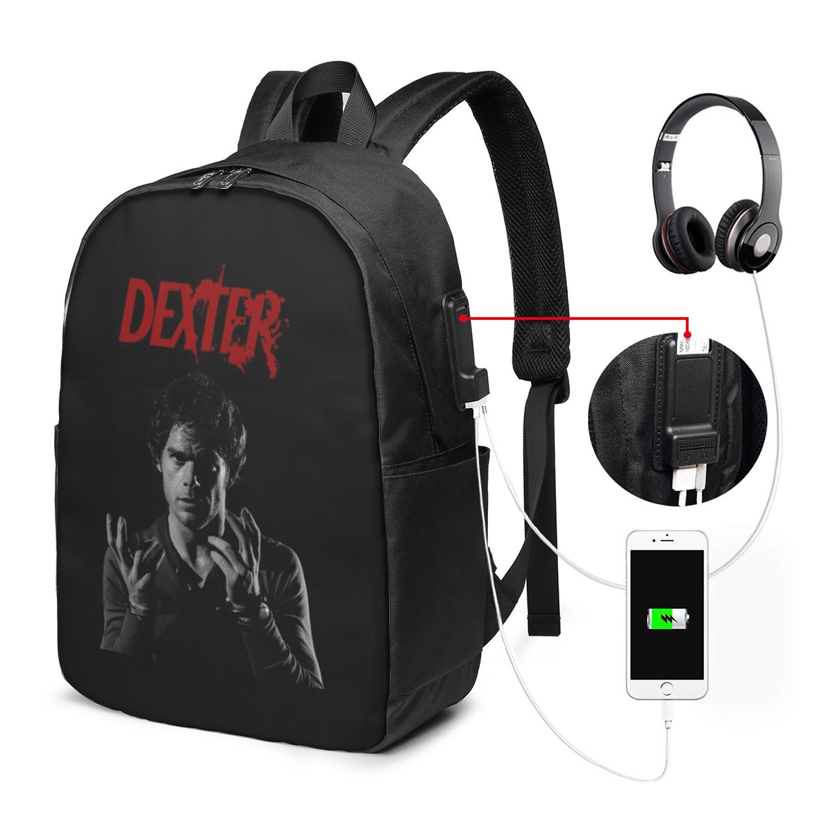 Plecak Filmowy Dexter Morgan T – Women Bags For Women recenzja i cena