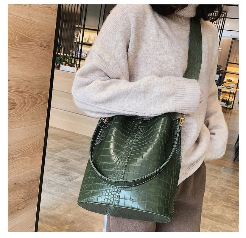 Skórzane wzór z kamieniem torb – Women Bags Rack recenzja i cena