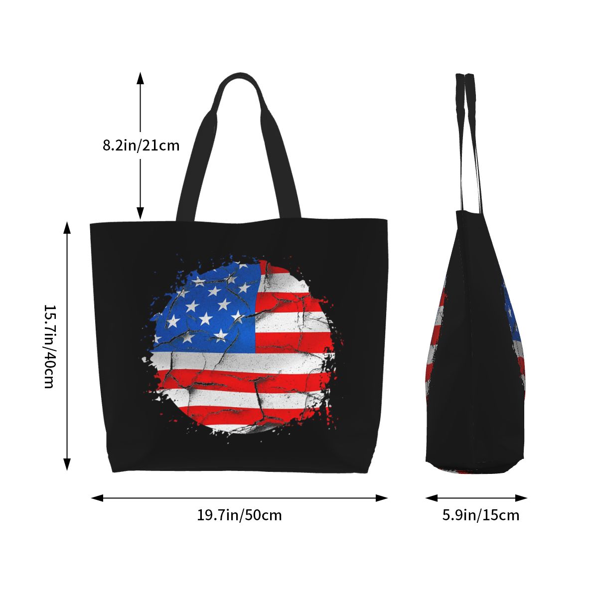 Torba na zakupy z flagą USA, a – Women Bags Usa recenzja i cena